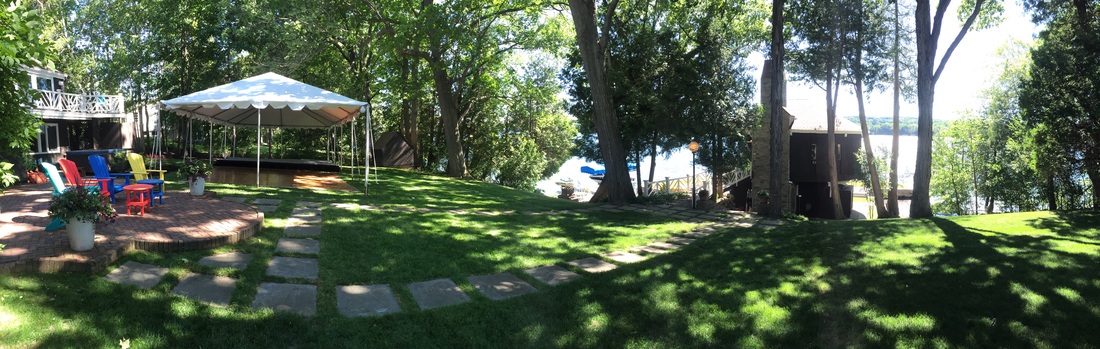 Backyard Wedding Tent | Century Party Rental | Syracuse, NY